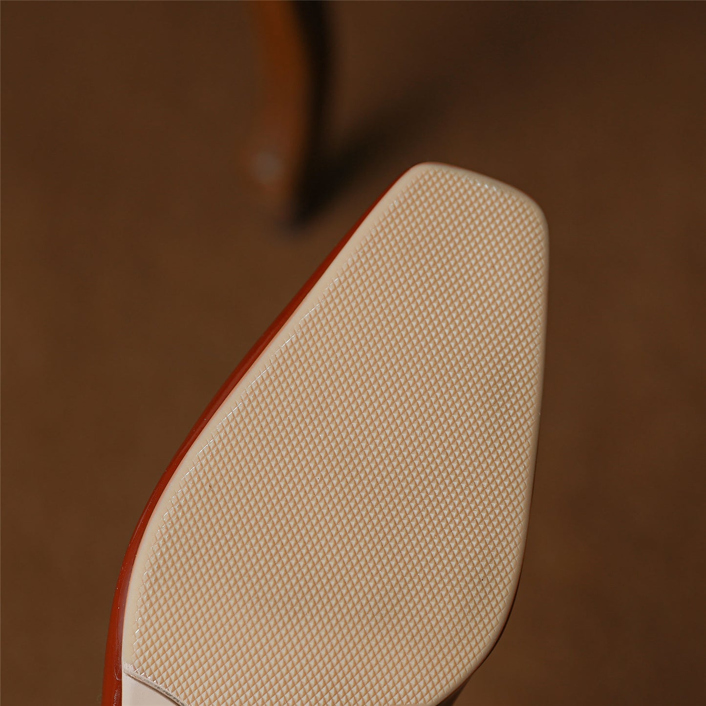 Nine Seven Women's Patent Leather Handmade Classic Square Toe Chunky Heel Buckle Closure Classic Mary Jane Pumps with Heart Design