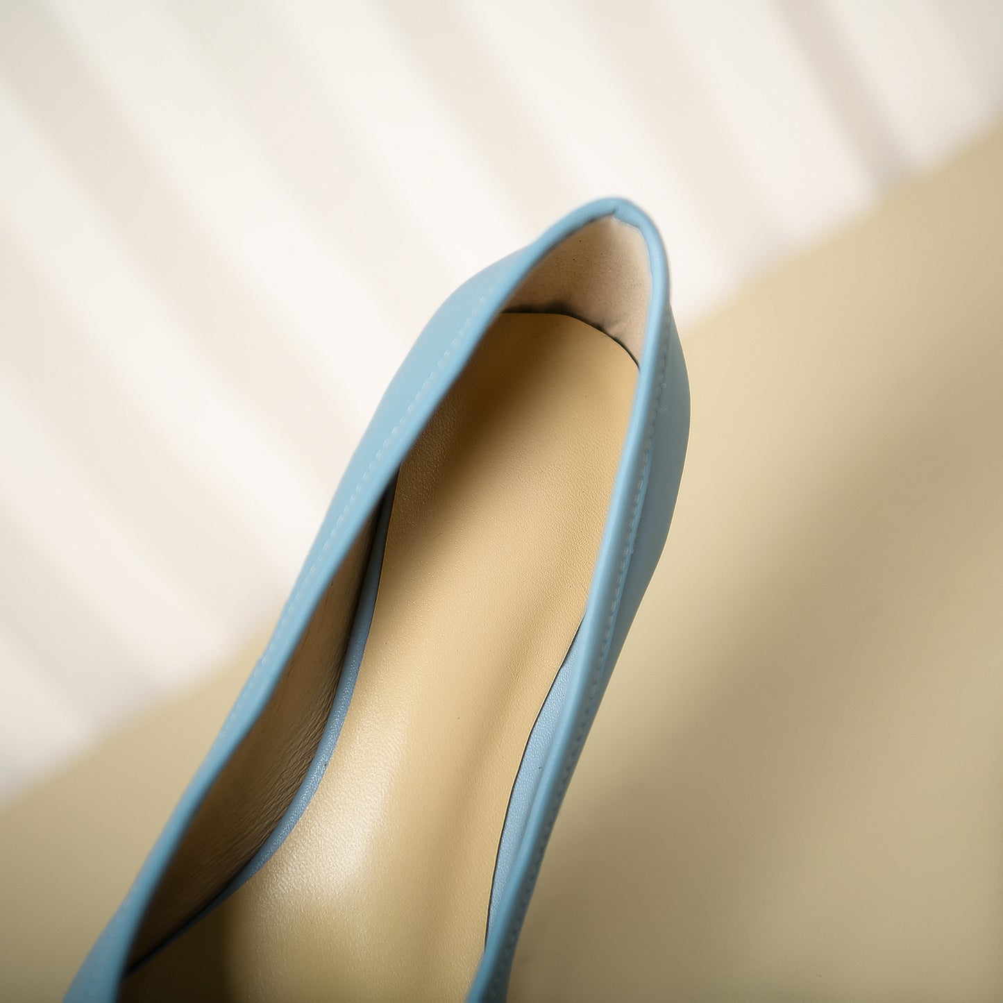 Nine Seven Genuine Leather Handmade Women's Crystal Flower Pointed Toe Slip On Kitten Heel Pumps Shoes