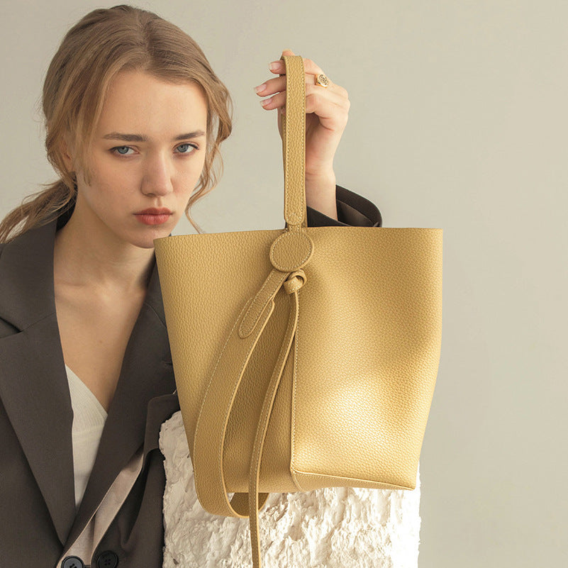 Nine Seven Women's Handmade Shoulder Bags Genuine Leather Ladies Inner Pocket for Office Street Casual