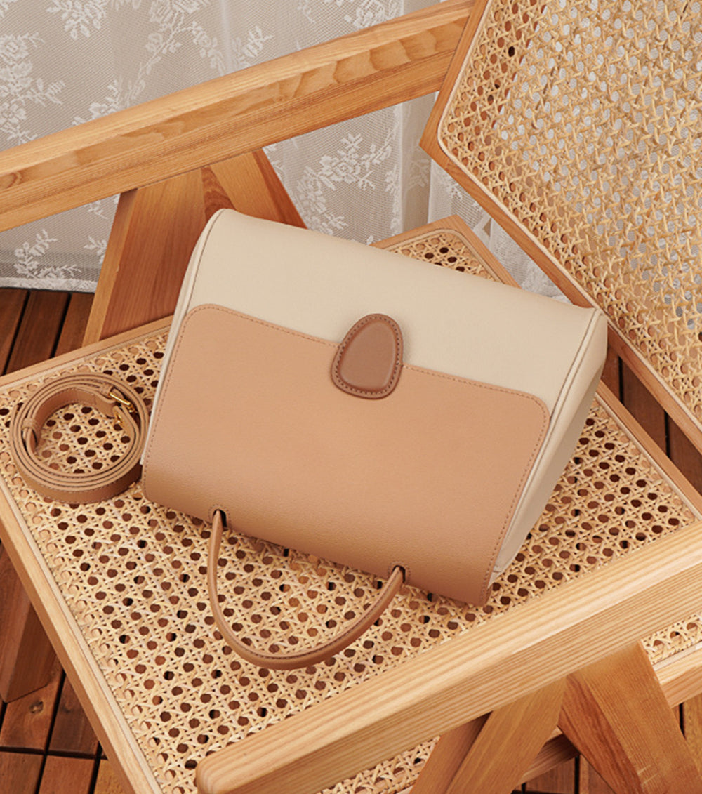 Nine Seven Tote Genuine Leather Women's Handmade Assorted Colors Handbag Side Zip Up Pocket Crossbody Shoulder Bags