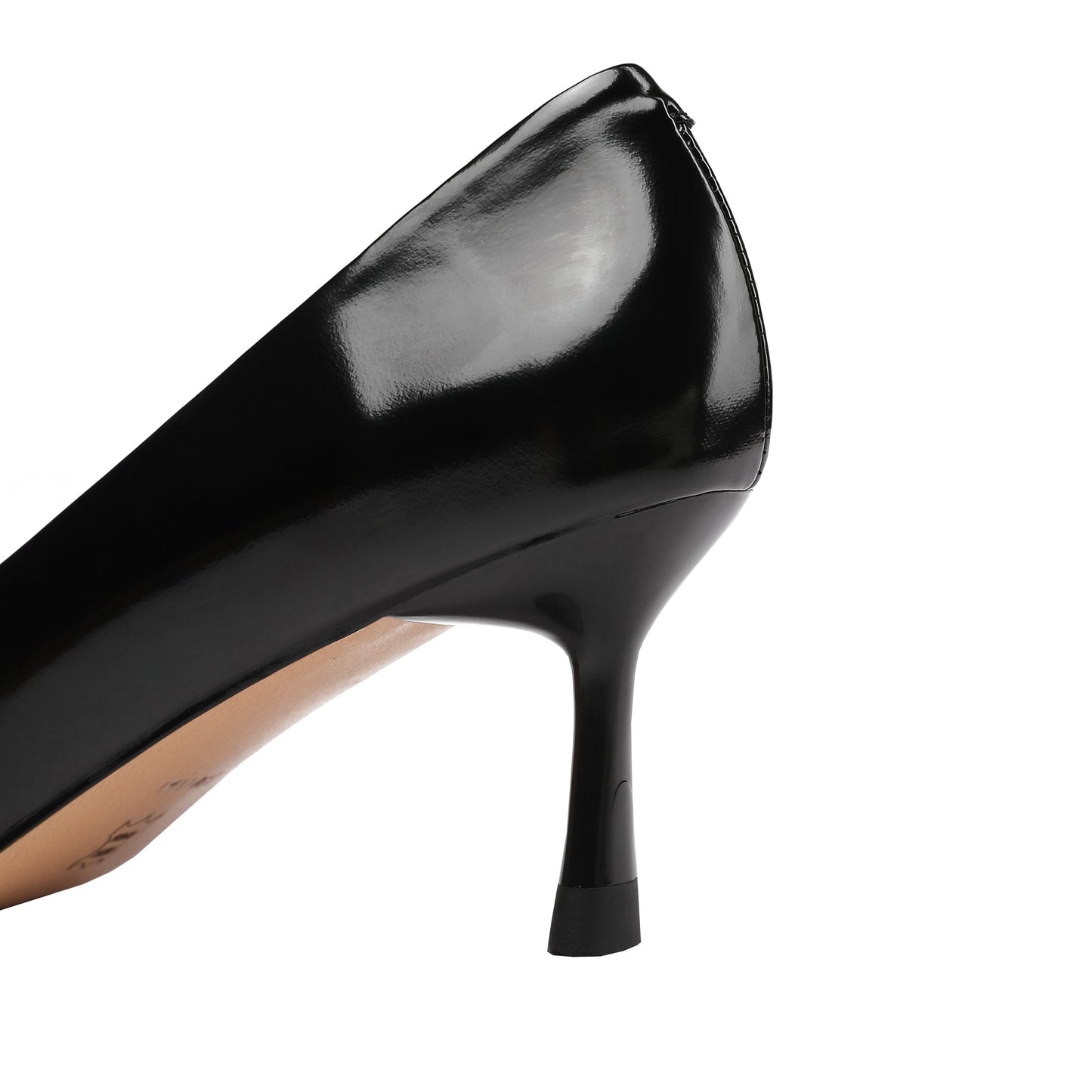 Nine Seven Women's Handmade Glossy Patent Leather Bowknot Decor Sexy Stiletto Heel Dress Pump