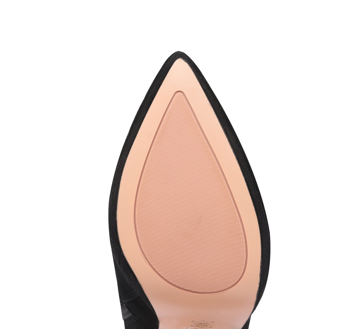 Nine Seven Handmade Women's Suede Leather Cube Rhinestones Side Zipper Pointed Toe Platform High Stiletto Heel Ankle Boots