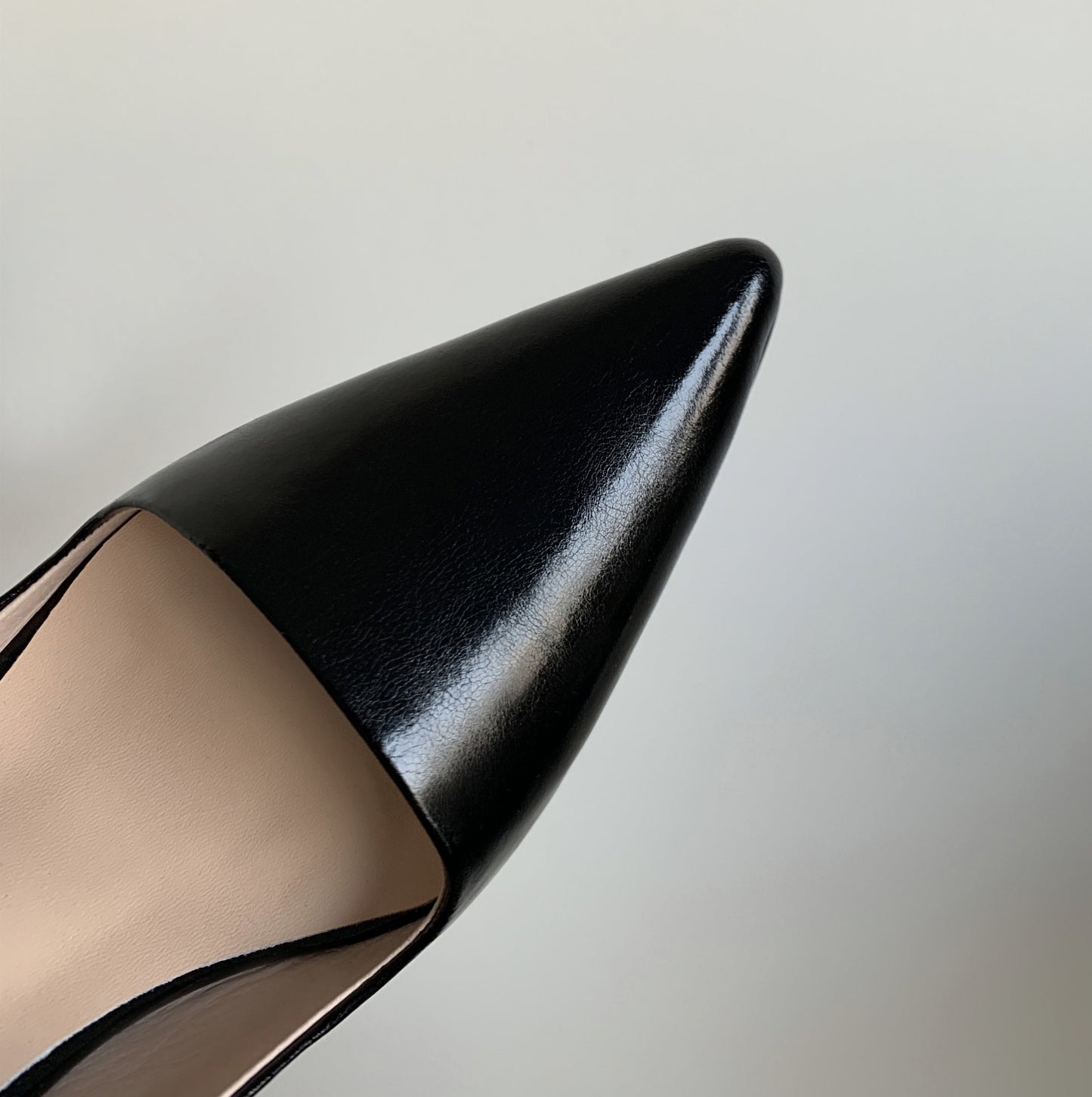 Nine Seven Women's Assorted Color Genuine Leather Handmade Ponted Toe Stylish Kitten Heel Pumps Shoes