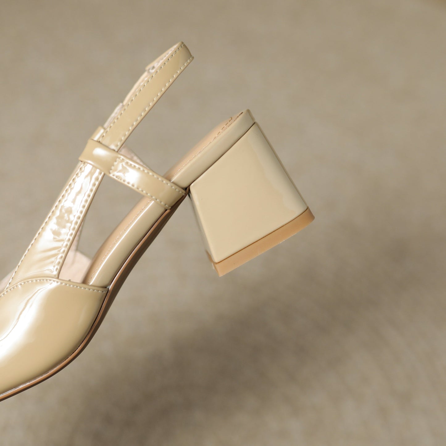 Nine Seven Women's Glossy Patent Leather Handmade Block Heel Cute Bowtie Classic Slingback Pumps