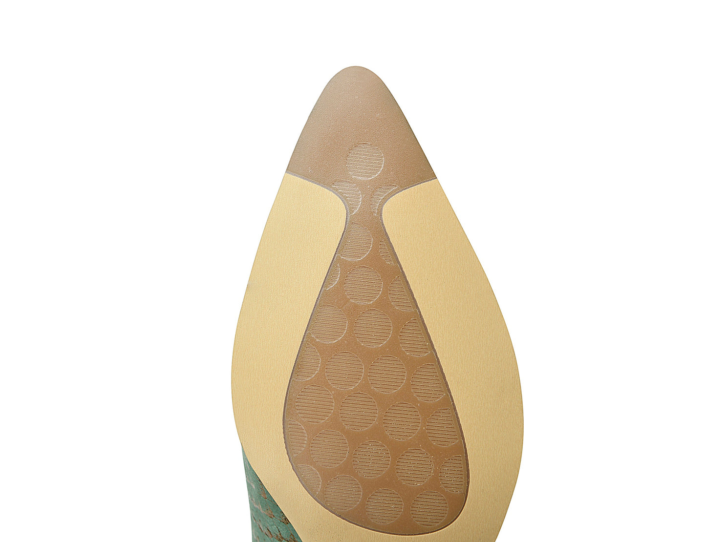 Nine Seven Women's Pointed Toe Genuine Leather Handmade Back Zipper Low Chunky Heels Stylish Ankle Boots