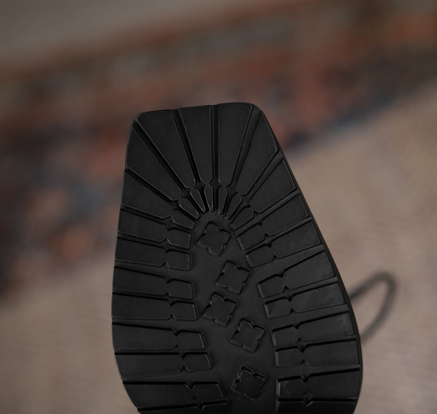 Nine Seven Handmade Women's Genuine Leather Platform Front Lace Up Side Zipper Square Toe High Block Heel Ankle Boots