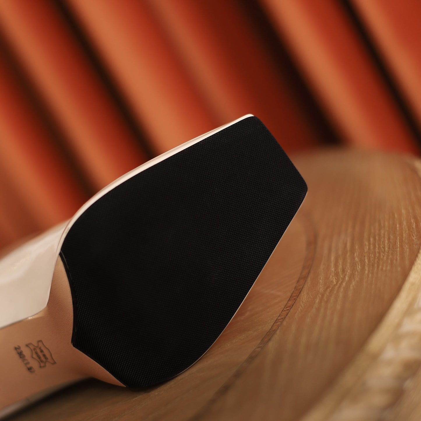 Nine Seven Women's Square Toe Patent Leather Handmade Back Zipper High Chunky Heels Chic Ankle Boots