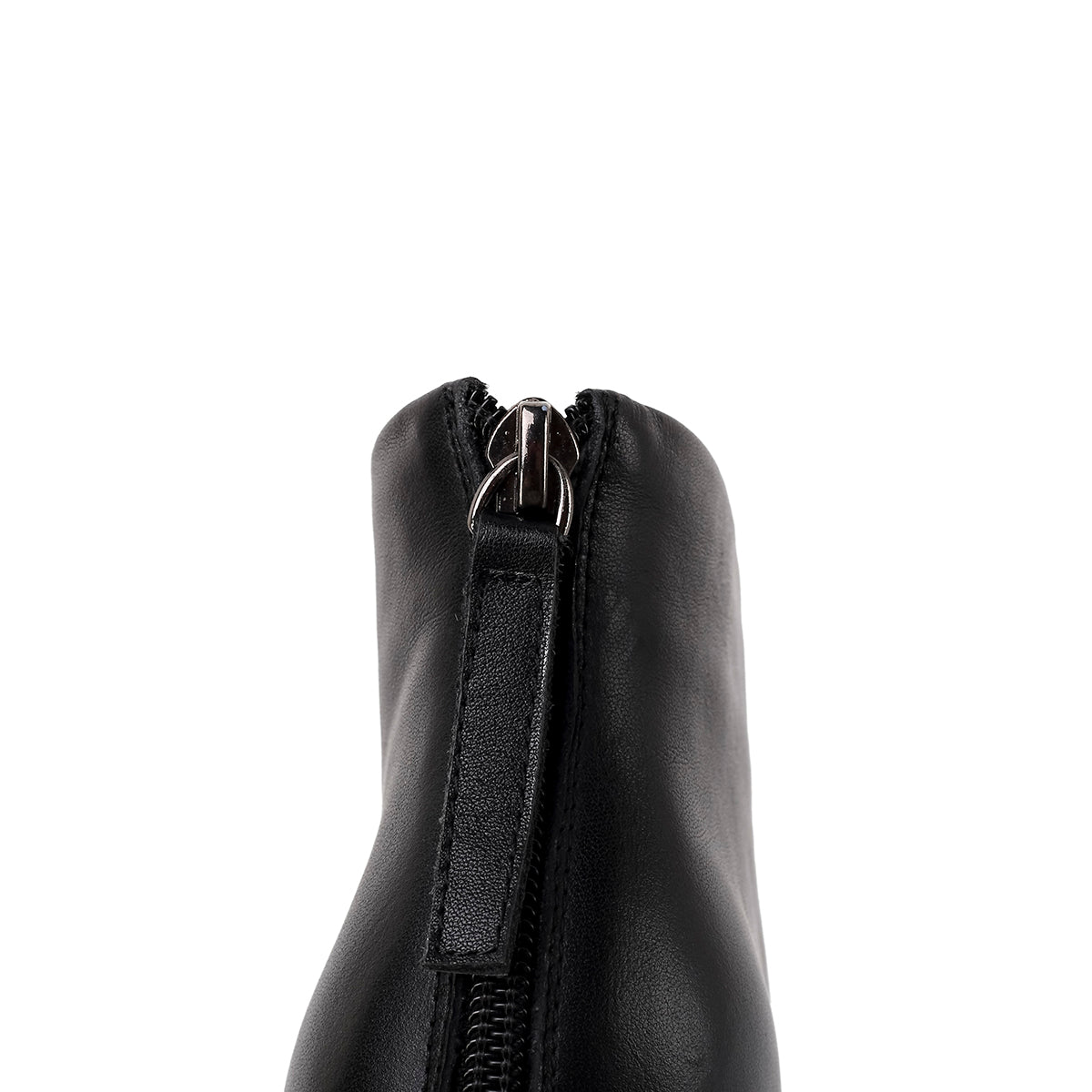 Nine Seven Women's Genuine Leather Pointed Toe Platform Handmade Back Zip Stiletto High Heel Stylish Ankle Boots