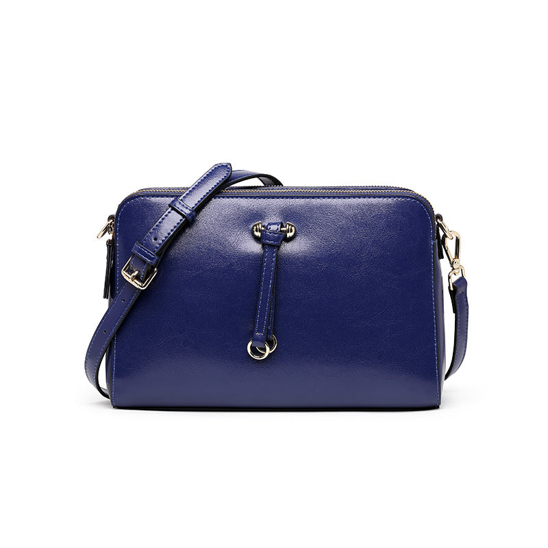 Nine Seven Crossbody Bag for Women Handmade Genuine Leather Ladies Cell Phone Purse with Adjustable Strap