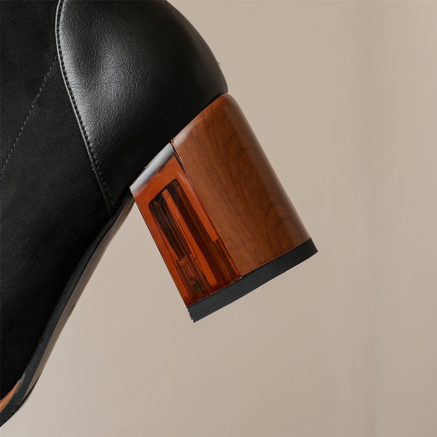 Nine Seven Women's Suede and Genuine Leather Handmade Stretch Pull On Elegant Ankle Boots