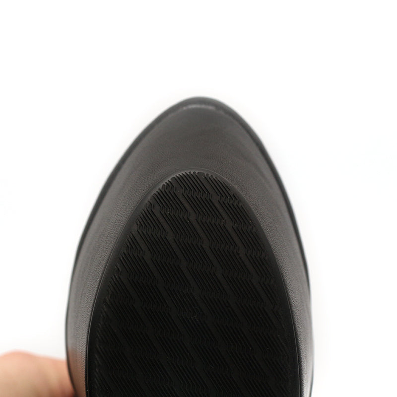 Nine Seven Genuine Leather Women's Pointed Toe Handmade High Stiletto Heel Platform Weeding Pumps Shoes