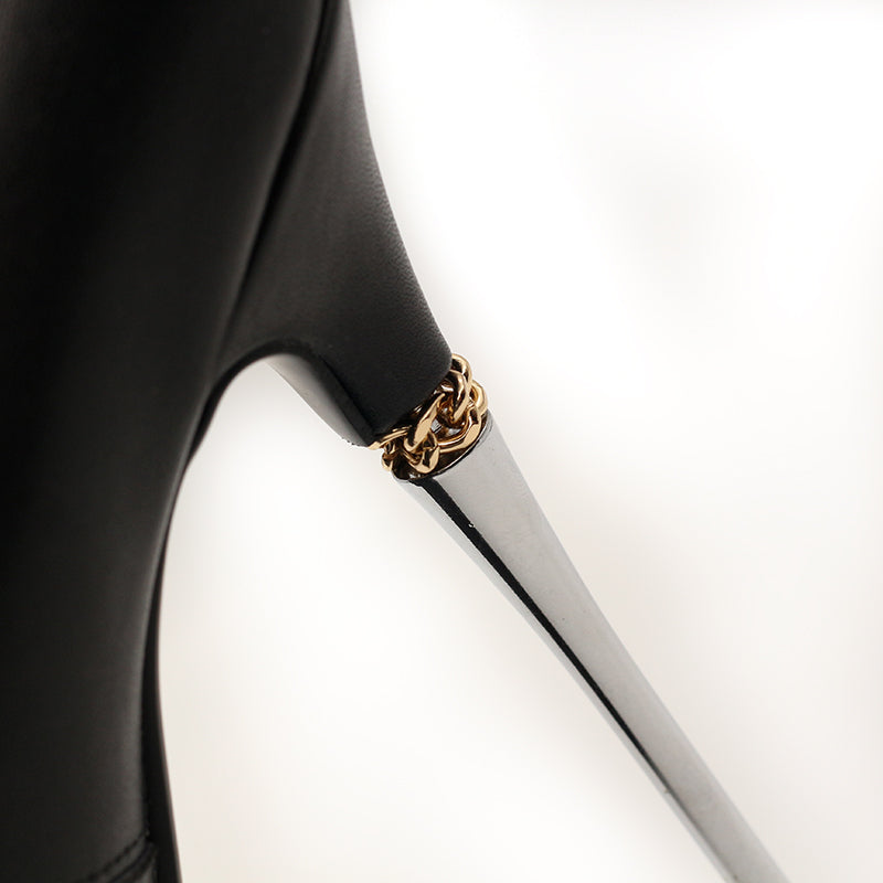 Nine Seven Genuine Leather Women's Pointed Toe Handmade High Stiletto Heel Platform Weeding Pumps Shoes