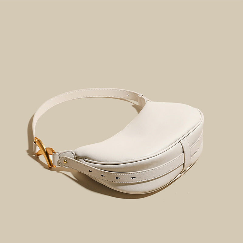 Nine Seven Genuine Leather Women's Shoulder Bags with Zip Up Large Capacity Hobo Handbag