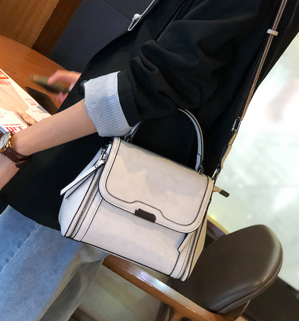 Nine Seven Handbag Genuine Leather Handmade Tote for Women Soft Adjustable Strap Crossbody Bag