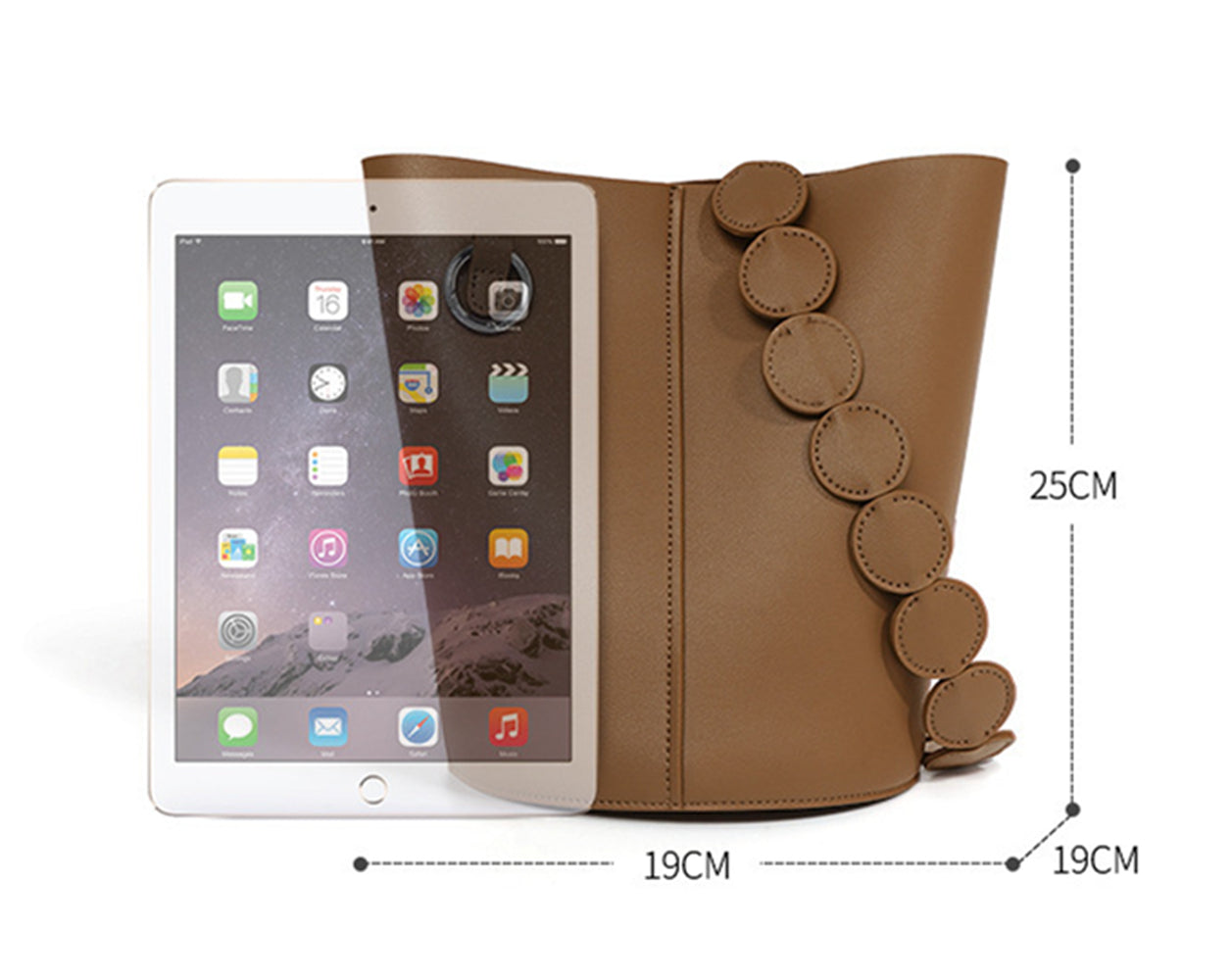 Nine Seven Women's Shoulder Bags Genuine Leather Handmade Designed Adjustable Strap Solid Color Office Shopping Daily  Bag