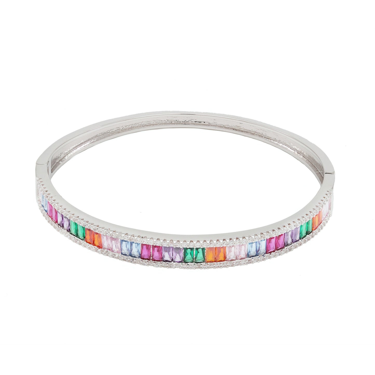 Crystal Bead Bracelet for Women Colorful Stone Oval Plated Bracelets for Gift