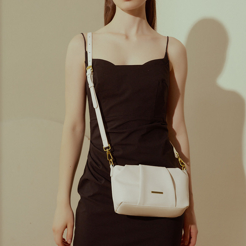 Nine Seven Genuine Leather Women's Handmade Clutches Summer Light Colors Crossbody Bags