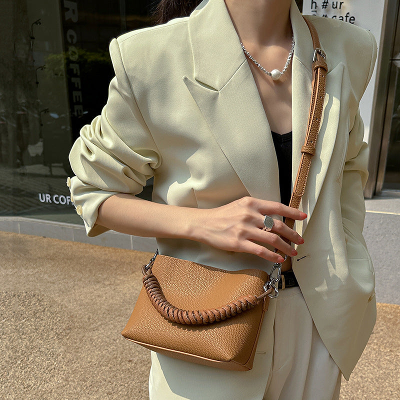 Nine Seven Genuine Leather Handmade Satchel Crossbody bags Tote Handbags for Women Adjustable Shoulder Bags