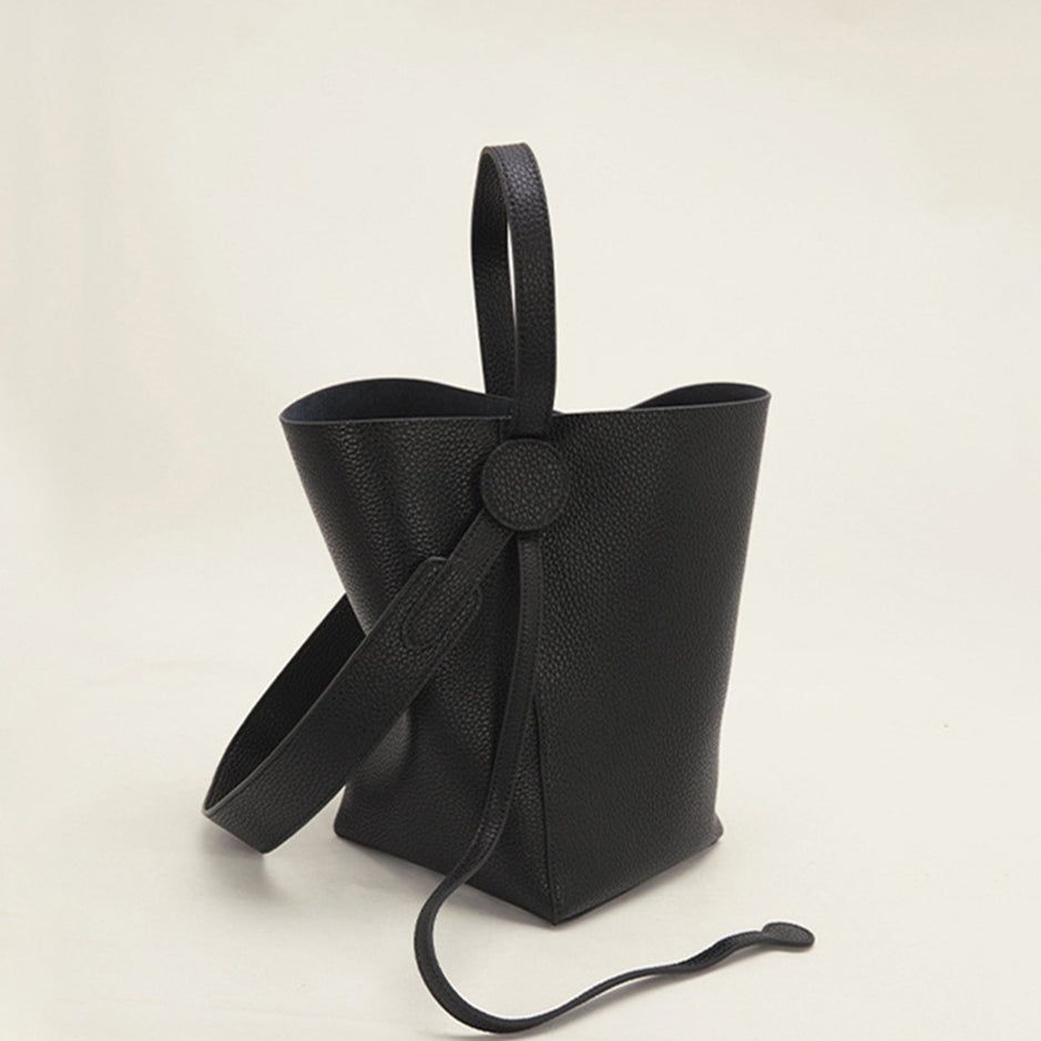 Nine Seven Women's Handmade Shoulder Bags Genuine Leather Ladies Inner Pocket for Office Street Casual