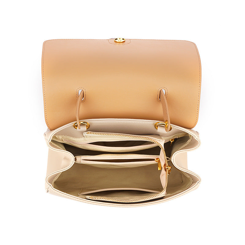 Nine Seven Tote Genuine Leather Women's Handmade Assorted Colors Handbag Side Zip Up Pocket Crossbody Shoulder Bags