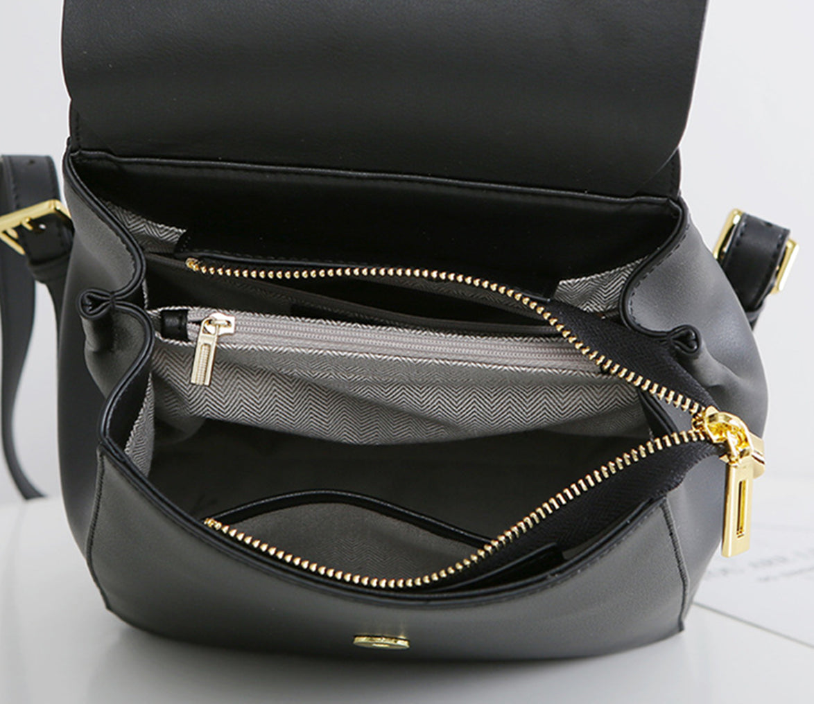 Nine Seven Women's Handmade Genuine Leather Backpack Traval School Casual Bag