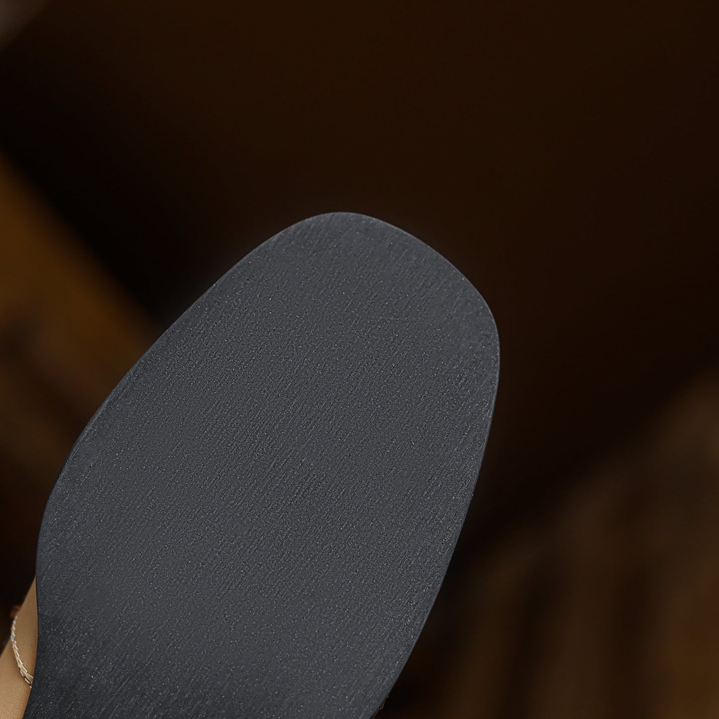 Nine Seven Women's Patent Leather Handmade Lace Buckle Round Toe Low Block Heel Mary Jane Flats Shoes