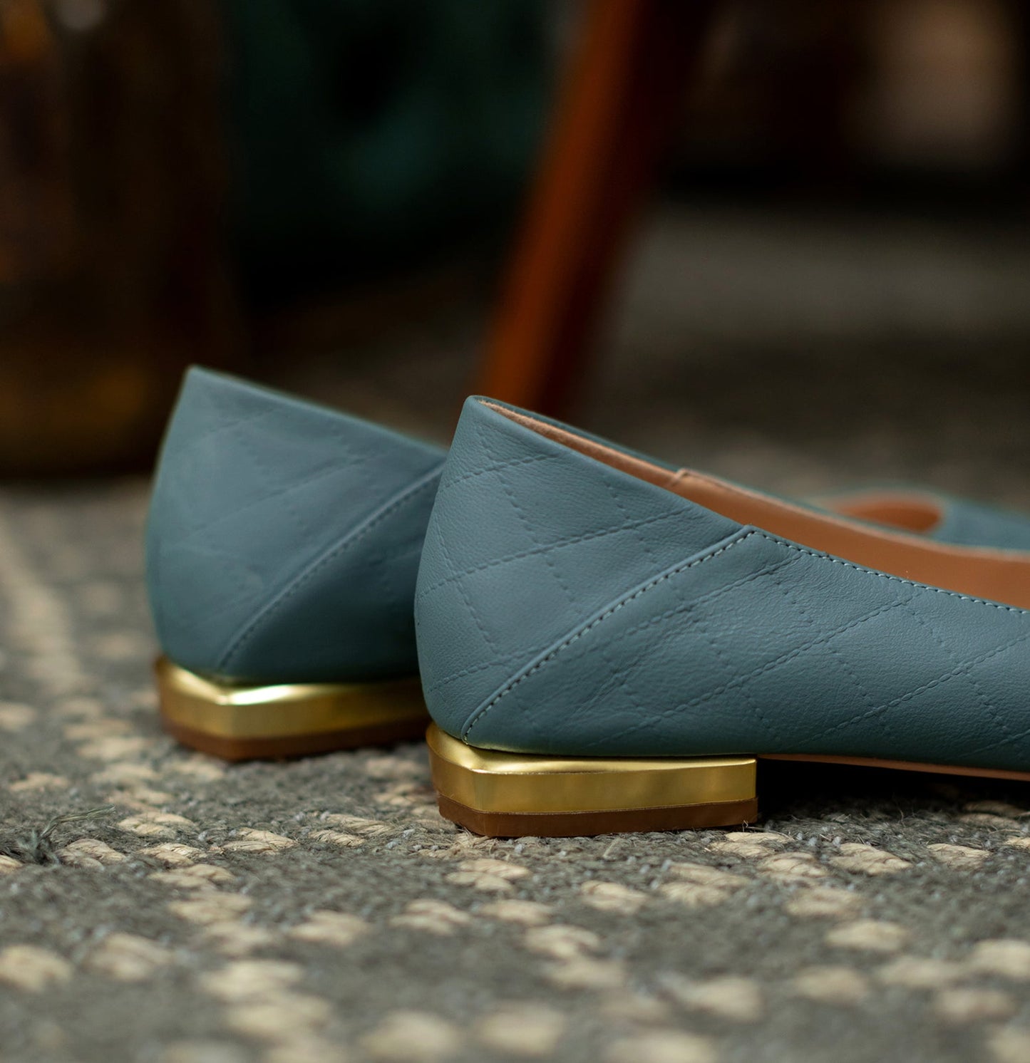 Nine Seven Women's Handmade Genuine Leather Comfortable Flat Loafer Shoes