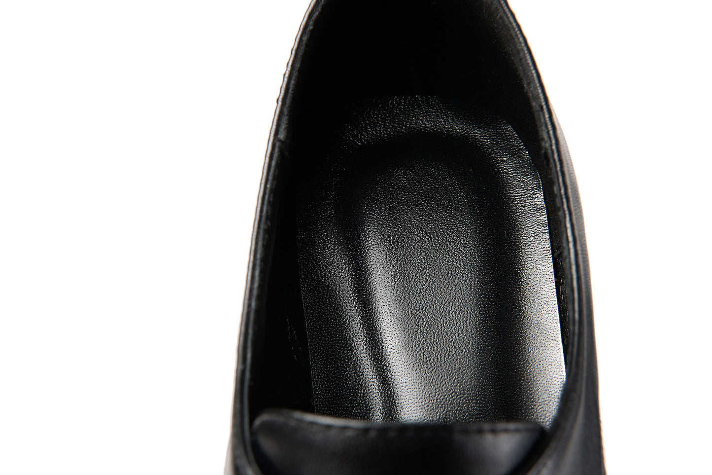 Nine Seven Genuine Leather Women's Handmade Classic Square Toe Chunky Heel Lace Up Oxford Pump Shoes