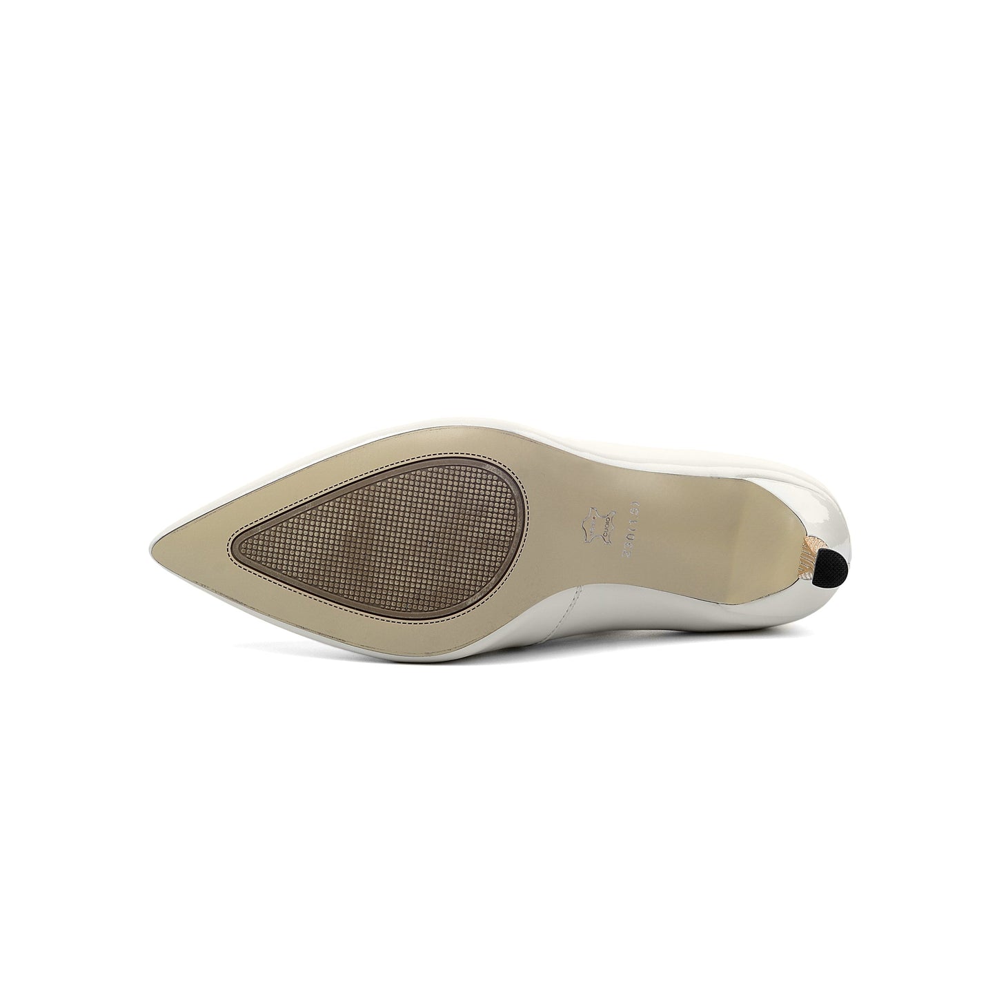 Nine Seven Women's Patent Leather Pointed Toe Handmade Delicate Décor Mid Stiletto Heel Slip On Graceful Pumps