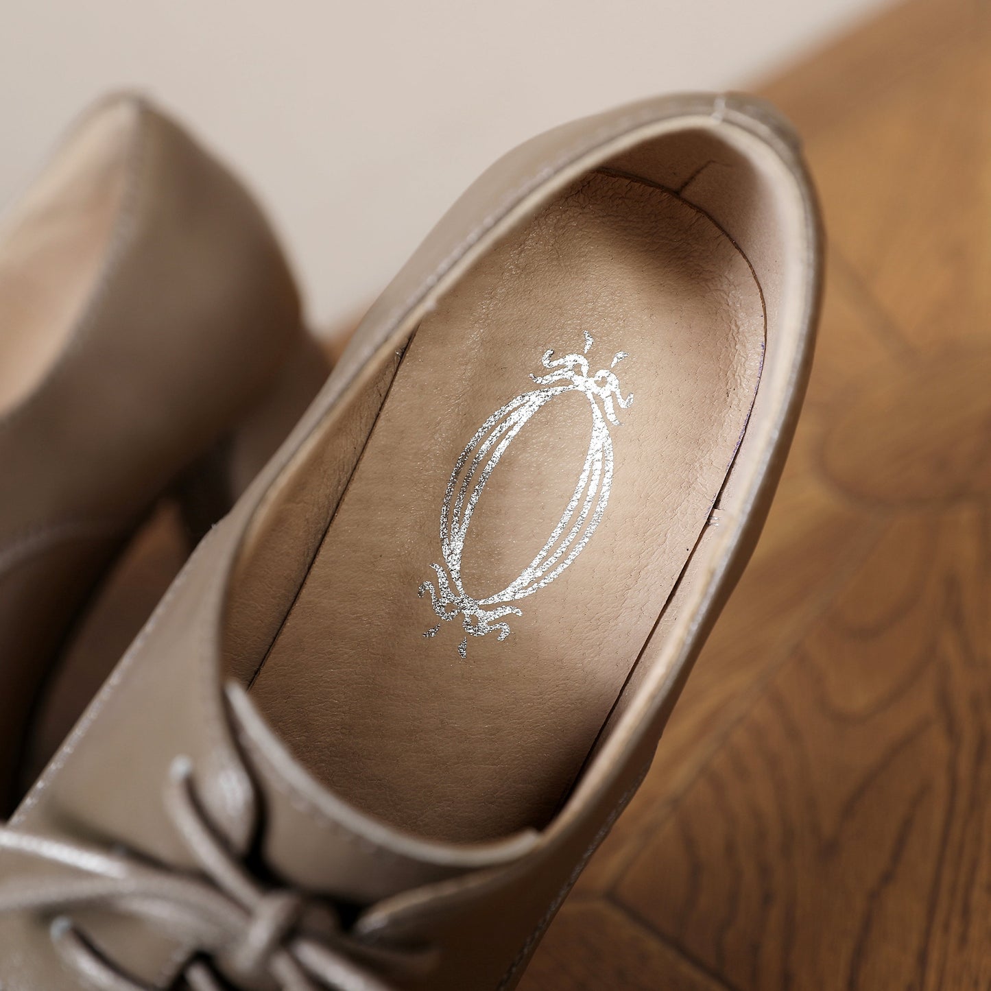 Nine Seven Women's Genuine Leather Handmade Lace Up Mid Chunky Heels Stylish Pumps Shoes