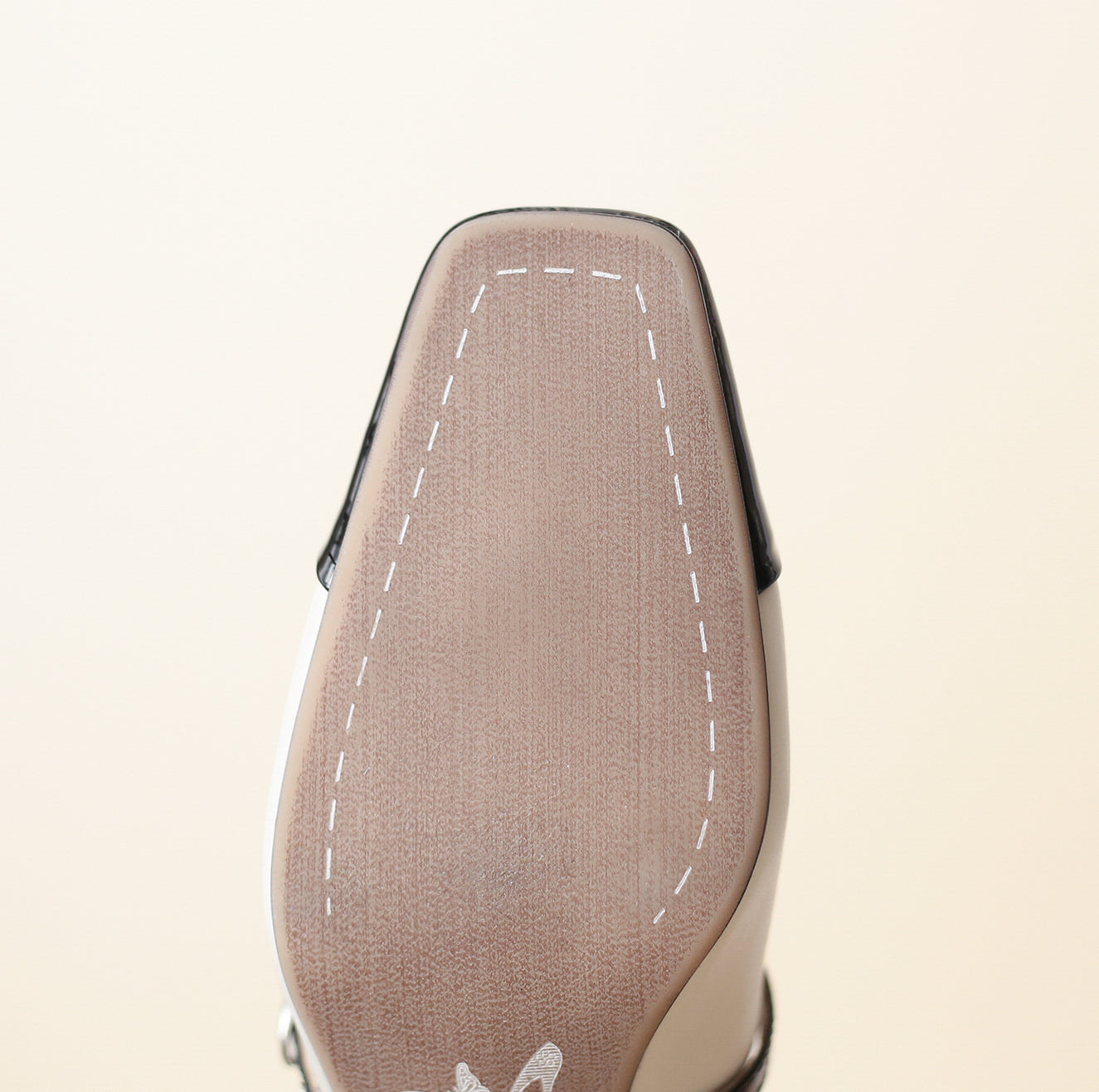 Nine Seven Patent and Genuine Leather Women's Handmade Cap-Toe Mid Heel Assorted Color Mary Jane Pumps with Double Buckles