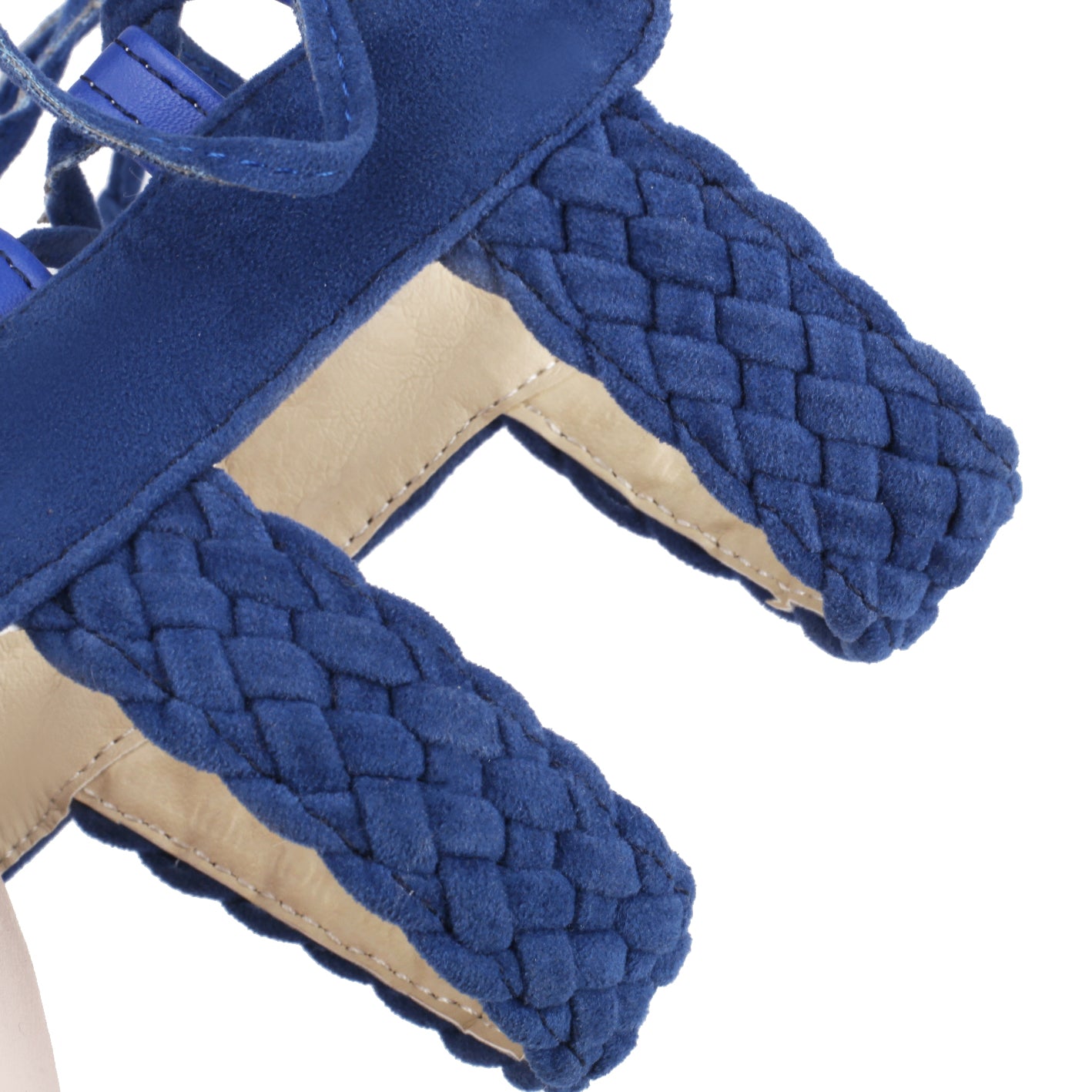 Nine Seven Women's Handmade Lace Up Stiletto Heel Weeding Sandal Shoes