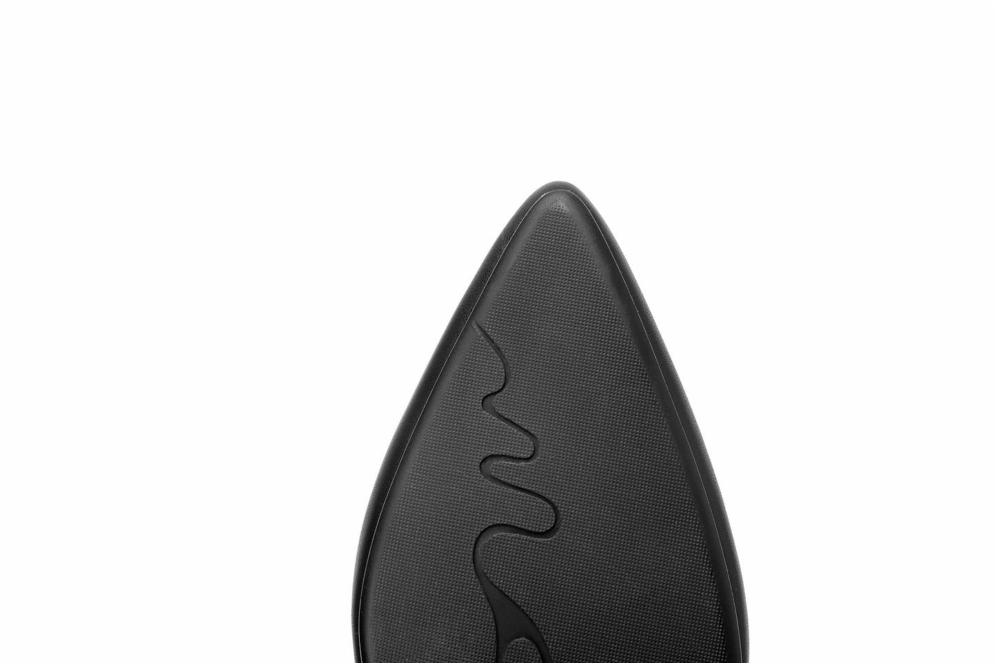 Nine Seven Women's Genuine Leather Sexy Pointed Toe High Stiletto Heel Handmade Side Zip Knee High Boots with Buckle